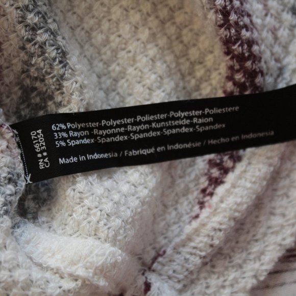 Urban Outfitters Out From Under Oversized Striped Tee S - Picture 7 of 10